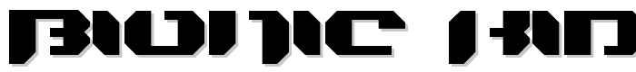 Bionic Kid Simple font